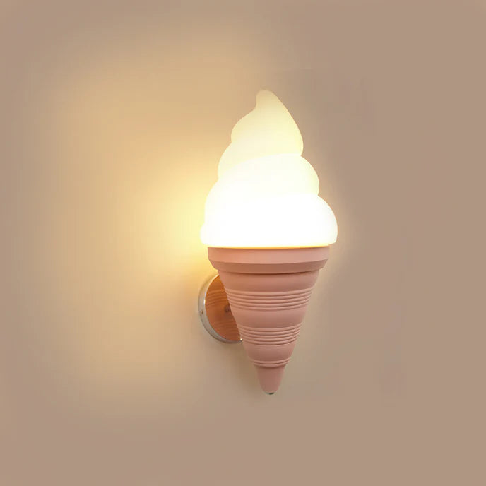 Simple Ice Cream Wall Light