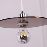 Retro Space Age Acrylic UFO Pendant Light