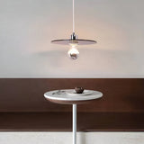 Retro Space Age Acrylic UFO Pendant Light