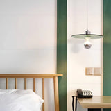 Retro Space Age Acrylic UFO Pendant Light