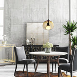 Modern Handblown Glass Globe Ceiling Light