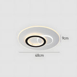 Tyalez Minimalist Ultra-thin Metal Living Room Led Ceiling Lights