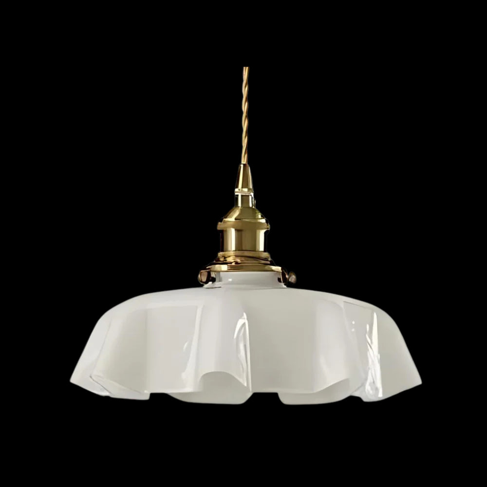 Tyalez Nordic Modern Flower Glass Pendant Light