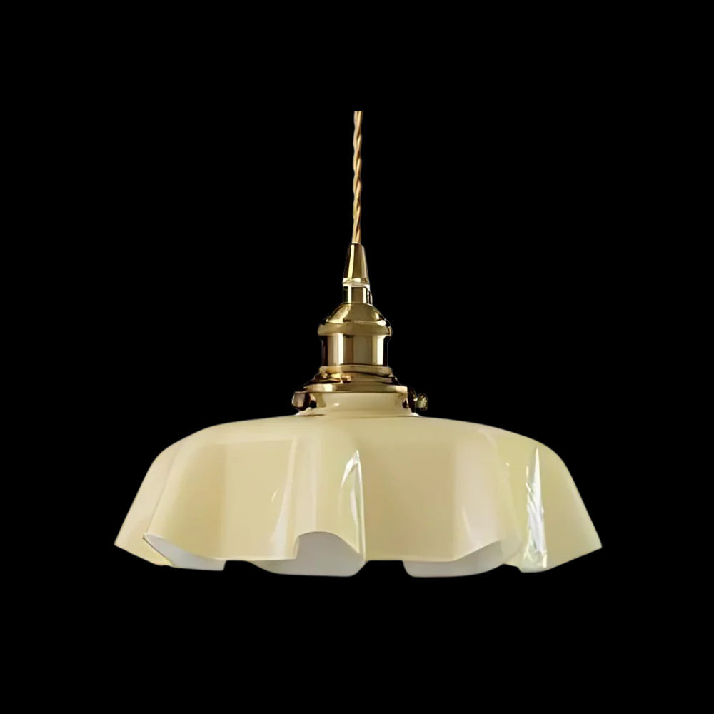 Tyalez Nordic Modern Flower Glass Pendant Light
