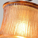 Modern Minimalist Glass Dining Room Hanging Lamp
