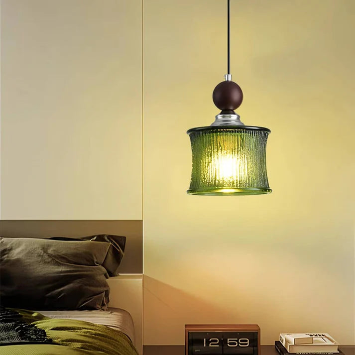 Modern Minimalist Glass Dining Room Hanging Lamp