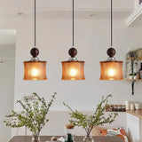 Modern Minimalist Glass Dining Room Hanging Lamp