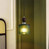 Modern Minimalist Glass Dining Room Hanging Lamp