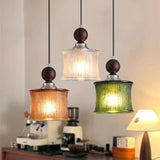 Modern Minimalist Glass Dining Room Hanging Lamp