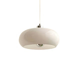 Vintage Bauhaus Style Glass Pendant Light