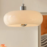 Vintage Bauhaus Style Glass Pendant Light