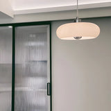 Vintage Bauhaus Style Glass Pendant Light