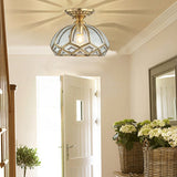 Tyalez Vintage Copper Geometry Ceiling Hallway Light