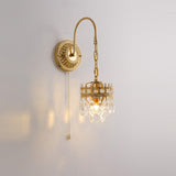 Tyalez Medieval Crystal Crown Wall Light