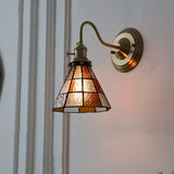 Tyalez Tiffany Creative Glass Shade Wall Light