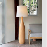 Tyalez Retro Solid Wood Floor Lamp