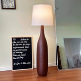 Tyalez Retro Solid Wood Floor Lamp