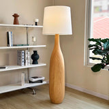 Tyalez Retro Solid Wood Floor Lamp