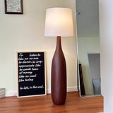 Tyalez Retro Solid Wood Floor Lamp