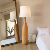 Tyalez Retro Solid Wood Floor Lamp