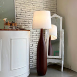 Tyalez Retro Solid Wood Floor Lamp