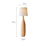 Tyalez Retro Solid Wood Floor Lamp