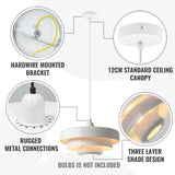 Tyalez Creative Iron Retro Chandelier