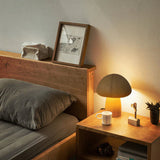 Tyalez Vintage Wooden Cute Mushroom Night Light