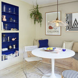 Tyalez Retro Lotus Leaf Shape Glass Pendant Lamp