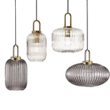 Tyalez Modern Simple Clear Light Stripe LED Chandelier