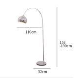 Tyalez Bauhaus Metal Designer Style Art Floor Lamp