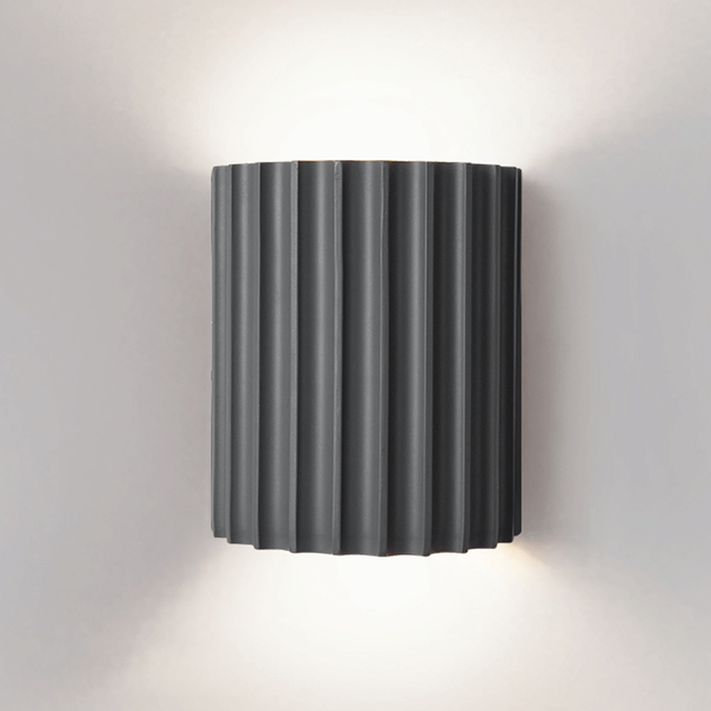 Tyalez Modern Half-Circle Resin Wall Sconce For Living Room