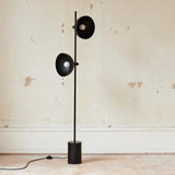 Tyalez Modern Black Marble Floor Lamp