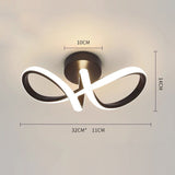 Tyalez Creative Bow Metal Entrance LED Hallway Ceiling Light