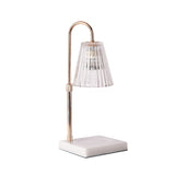 Tyalez Contemporary Nordic Brown Glass Bedroom Mini Warming Candle Lamp