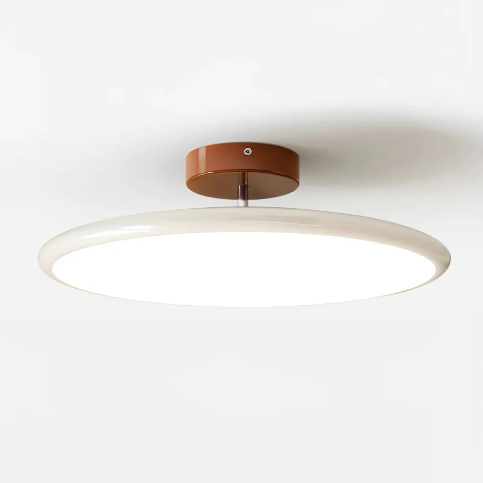 Adjustable LED Ceiling Light with Simple Acrylic Design for Bedroom