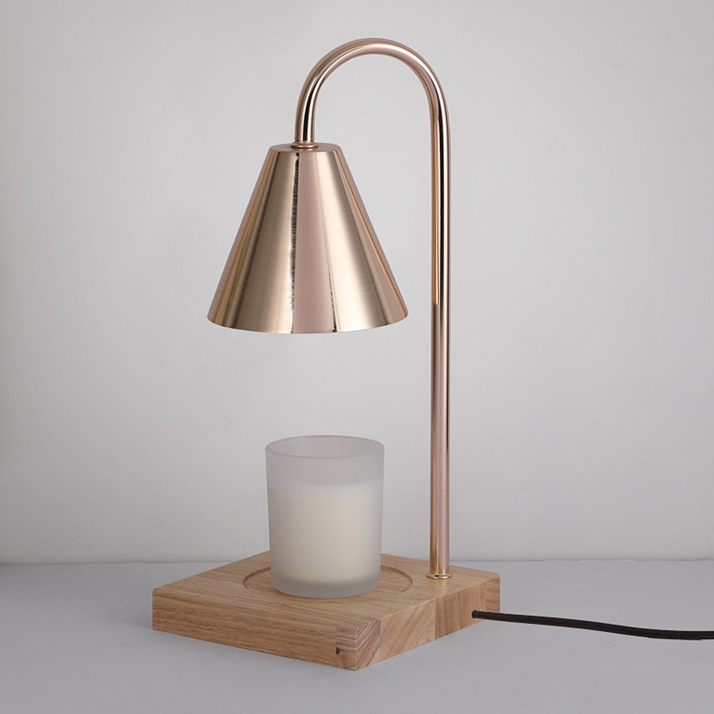 Tyalez Contemporary Simple Iron Bedroom Mini Warming Candle Lamping