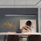 Tyalez Minimalist One-line Long LED Dining Room Pendant Lights
