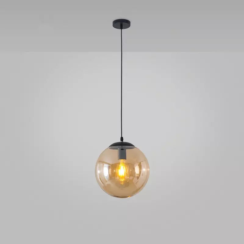 Modern Glass Ball Pendant Light