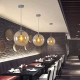 Modern Glass Ball Pendant Light