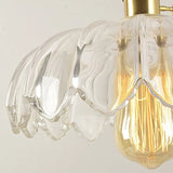Tyalez Chic Glass Flower Pendant Lamp