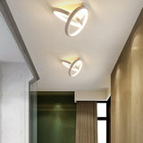 Tyalez Modern Simple Metal Flush Mount Hallway Ceiling Light