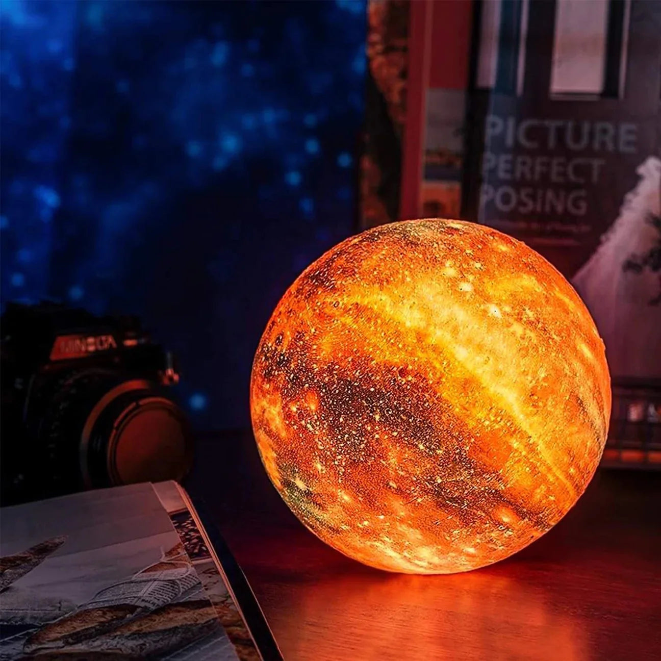 Tyalez Creative Space Moonlight Table Lamp