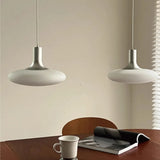 Nordic Minimalist Cream Glass Chandelier – Modern Bedroom Lamp