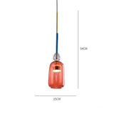 Tyalez Nordic Glass Candy Pendant Lights