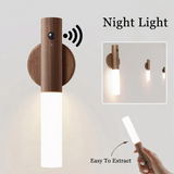 Tyalez Wooden USB Rechargeable Wall Light