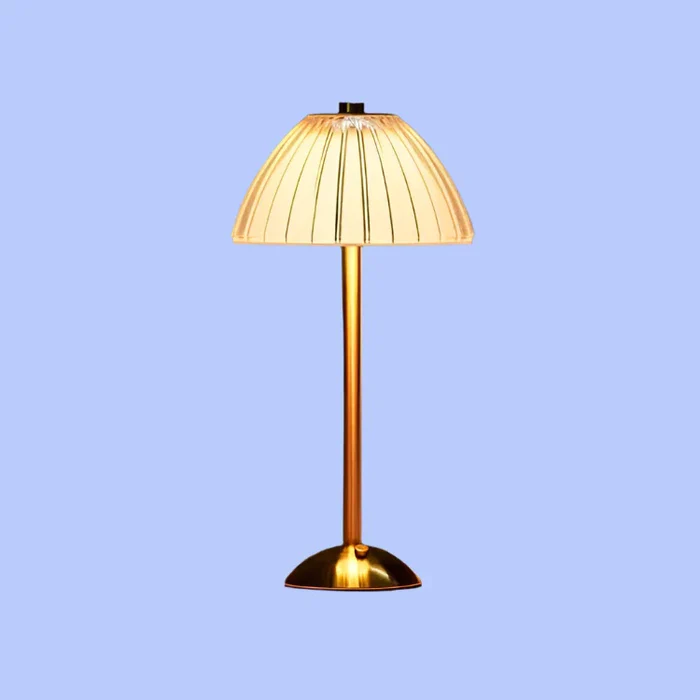 Tyalez Modern Crystal Metal Table Lamp