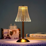 Tyalez Modern Crystal Metal Table Lamp