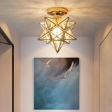 Tyalez Vintage Star Shape Ceiling Light