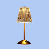 Tyalez Modern Crystal Metal Table Lamp